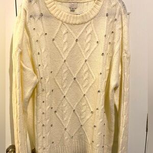 Women’s A New Day dress sweater with rhinestones